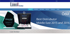 Desktop Screenshot of limitmedikal.com